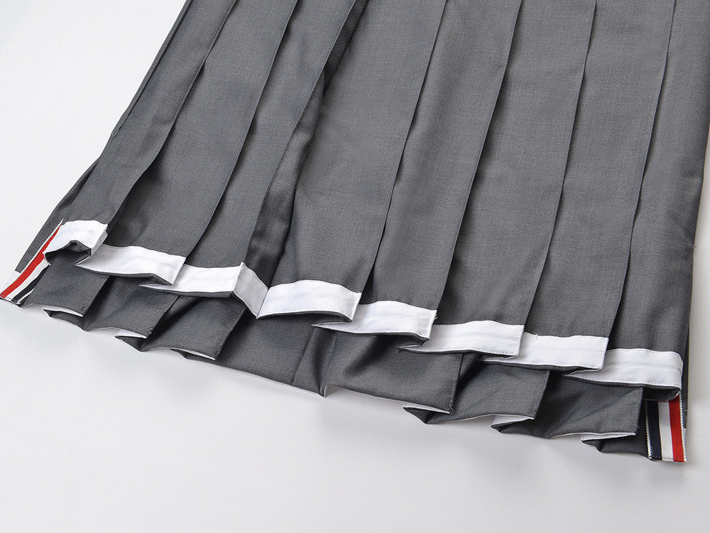 Women's Sleeveless Pleated Vest Dress