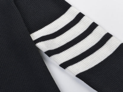Thom Browne Women's Contrast Lapel Cardigan