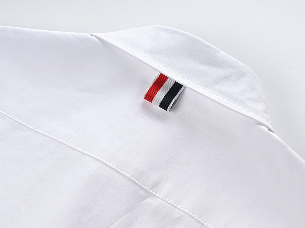 Thom Browne Women's Loose-Fitting Shirt | Oversized Button-Down Blouse