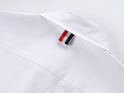 Thom Browne Women's Loose-Fitting Shirt | Oversized Button-Down Blouse