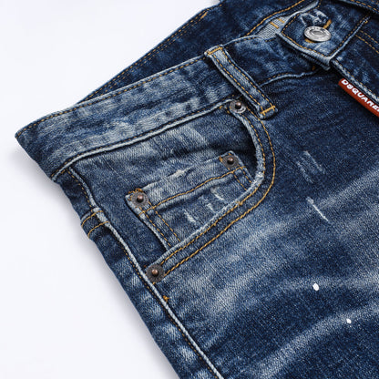 New-DSQ2 2025ss Ripped Jeans