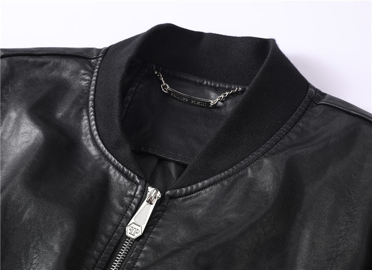 New-2025ss Man Cowhide Jacket