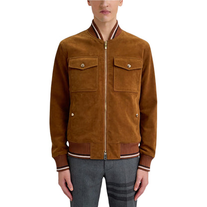 Thom Browne 2026 Men's Hooded Windproof Jacket