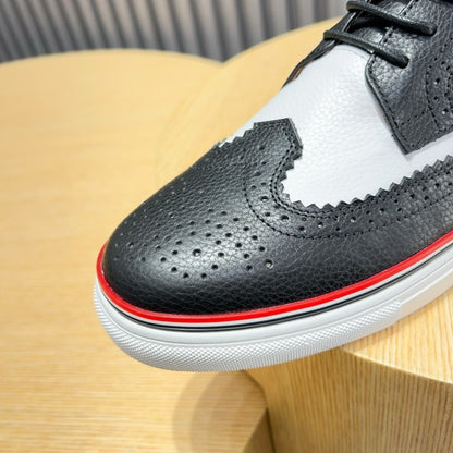 Thom Browne Men's Leather Sneakers
