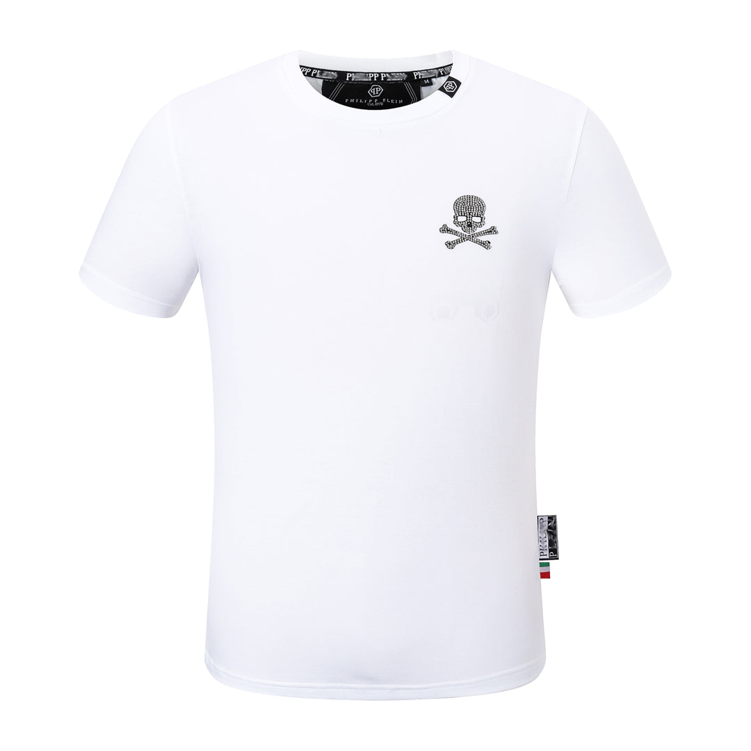 PIEIN Hot stamping Skull T-shirt