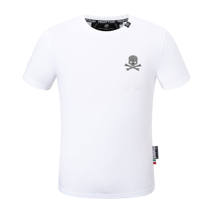 PIEIN Hot stamping Skull T-shirt