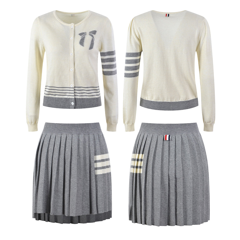 Thom Browne 2026SS Women's Short Dress | Spring Summer Mini Dress