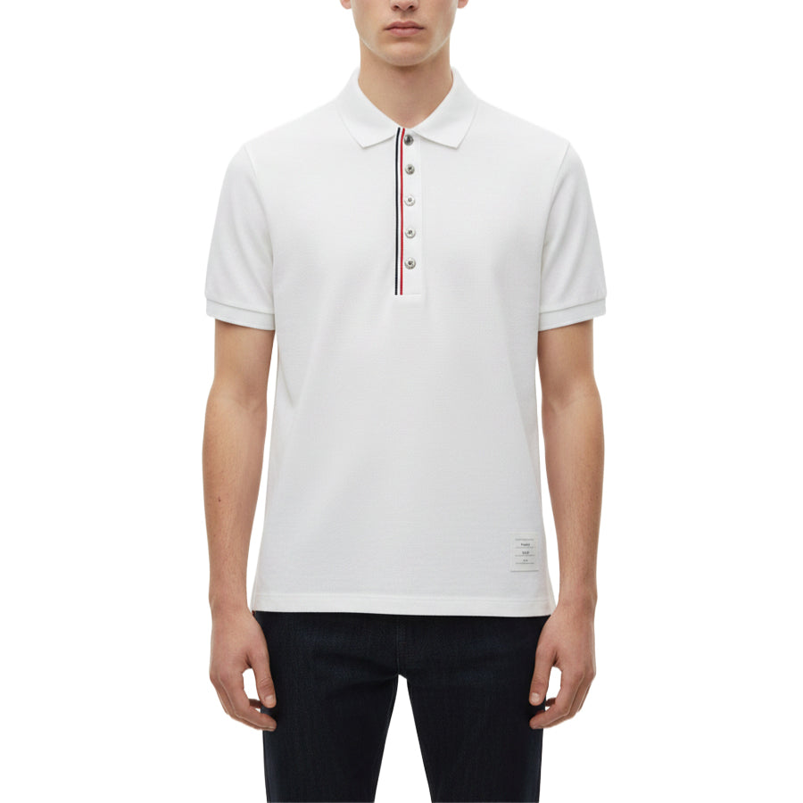 Thom Browne 2025SS  Knitted Polo T-shirt