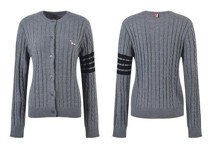 Thom Browne Women's crew neck jacket