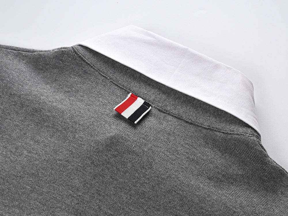 Women's Knitted Wool POLO Shirt（复制） THOM TREND