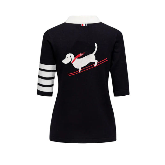Women's short-sleeved POLOT shirt THOM TREND