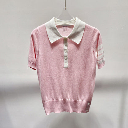 Thom Browne Flower sweater T-shirt