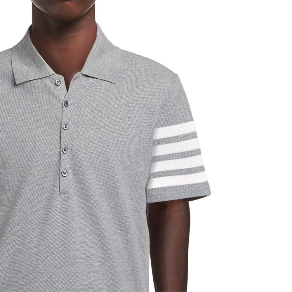 4-Bar Signature Cotton Polo Shirt - Japanese Made