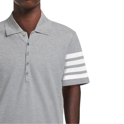 4-Bar Signature Cotton Polo Shirt - Japanese Made