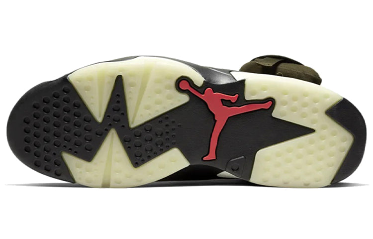 Air Jordan 6 Retro x Travis Scott 'Olive' CN1084-200 - 6