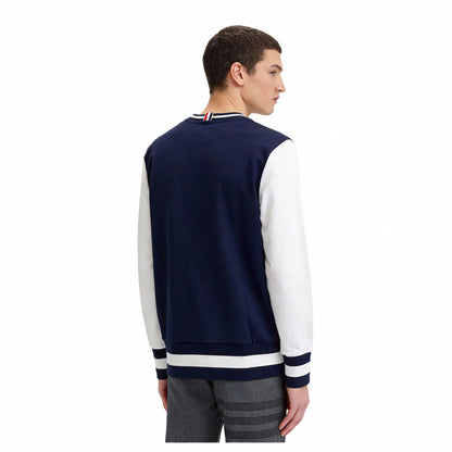 2026 Spring Summer Colorblock Four-Bar Hoodie