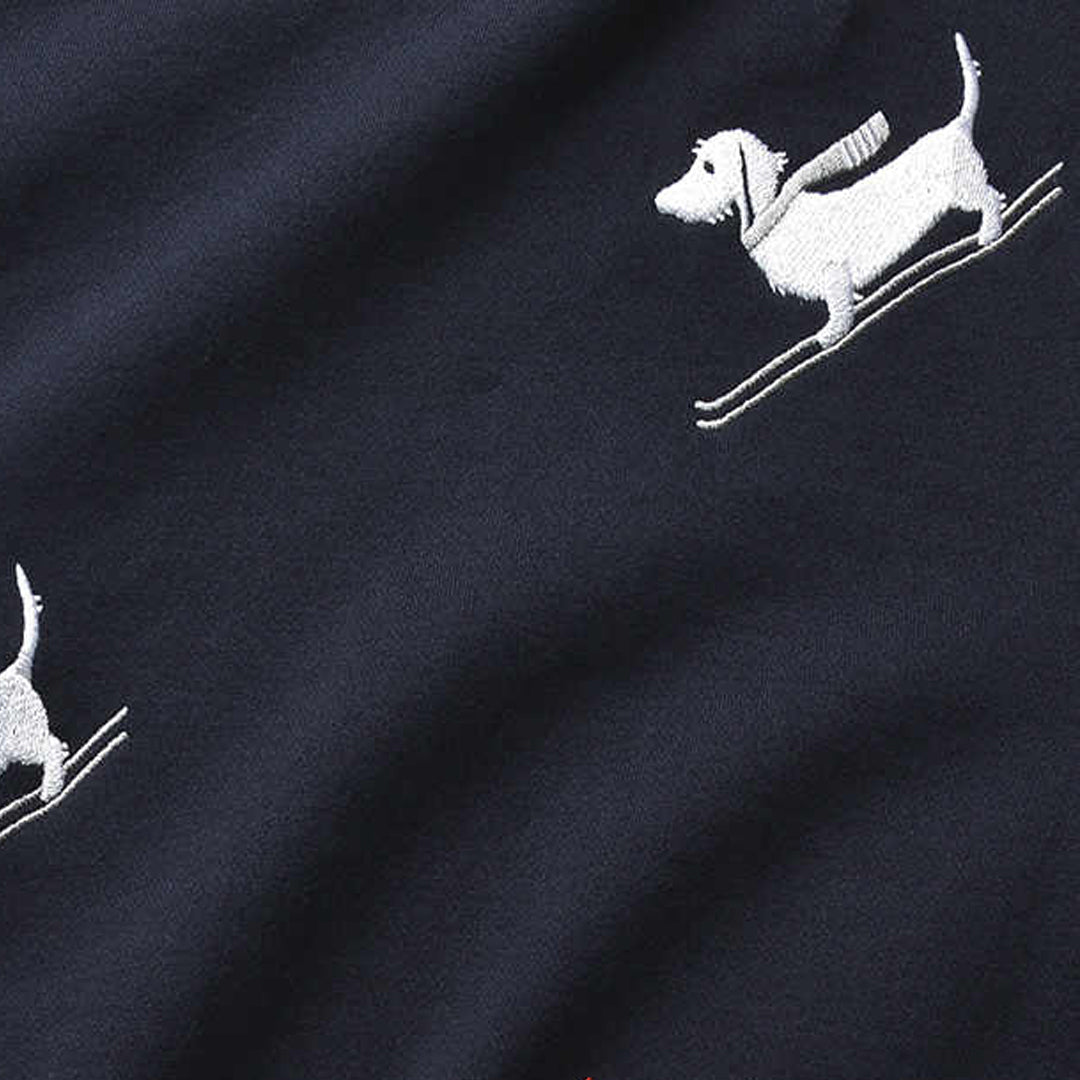 Puppy embroidery Hoodie THOM TREND