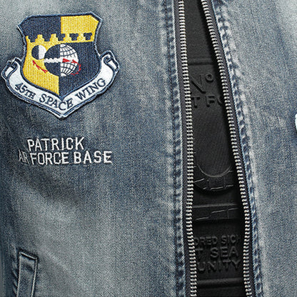 New-DSQ2 Distressed Denim Jacket