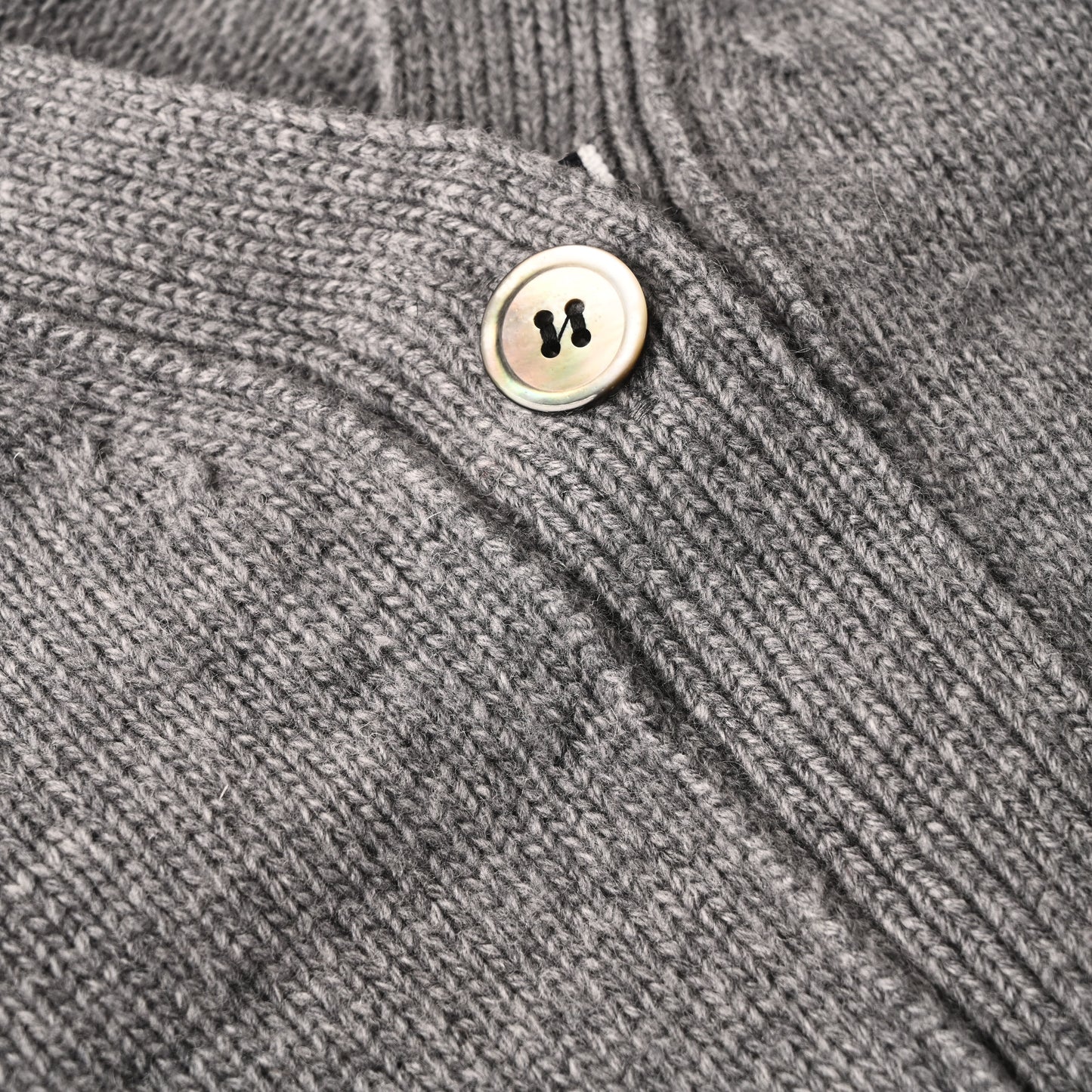 Thom Browne Four-Stripe Wool Cardigan