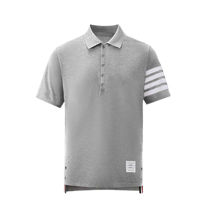 4-Bar Signature Cotton Polo Shirt - Japanese Made