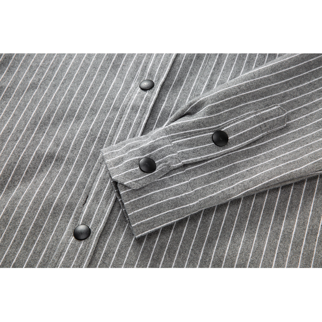 THOM 2026 Spring Summer Men's Long Sleeve Cotton Shirt | Made in Japan