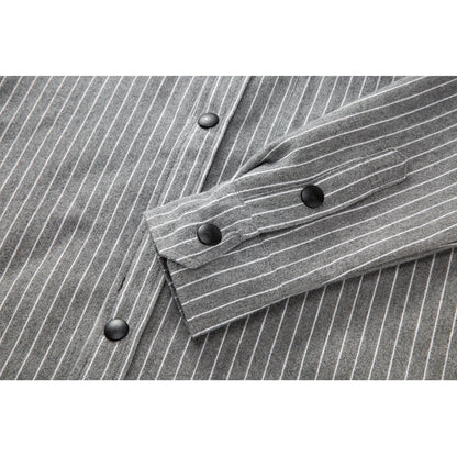 THOM 2026 Spring Summer Men's Long Sleeve Cotton Shirt | Made in Japan