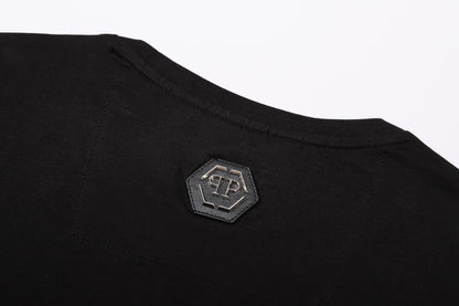 PIEIN Hot stamping Skull T-shirt