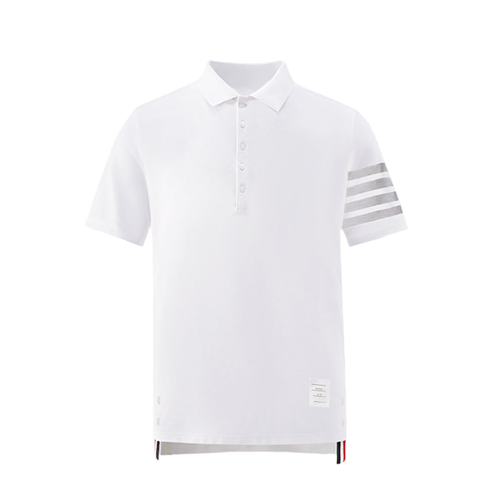 4-Bar Signature Cotton Polo Shirt - Japanese Made