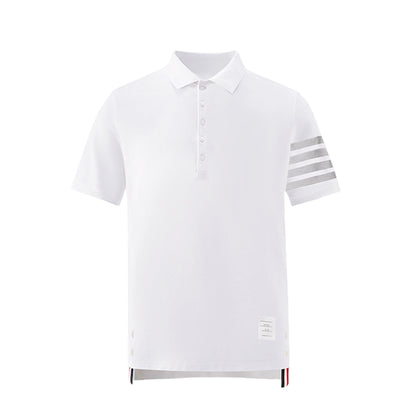4-Bar Signature Cotton Polo Shirt - Japanese Made
