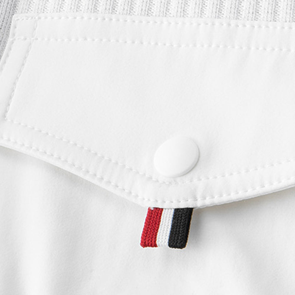 Thom Browne 2025SS  Knitted Polo T-shirt