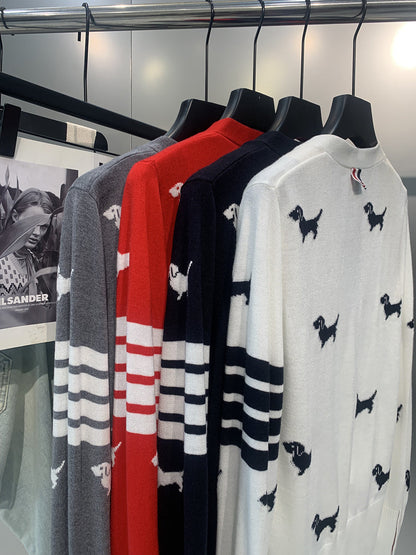 Women's Puppy Embroidered Cardigan（副本） THOM TREND