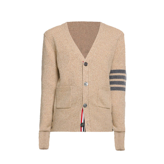 V-neck cardigan