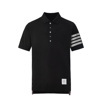 4-Bar Signature Cotton Polo Shirt - Japanese Made