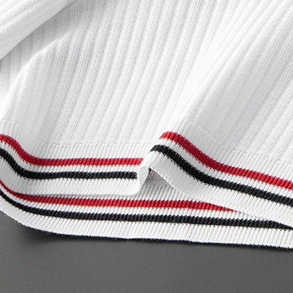 Thom Browne 2025SS  Knitted Polo T-shirt