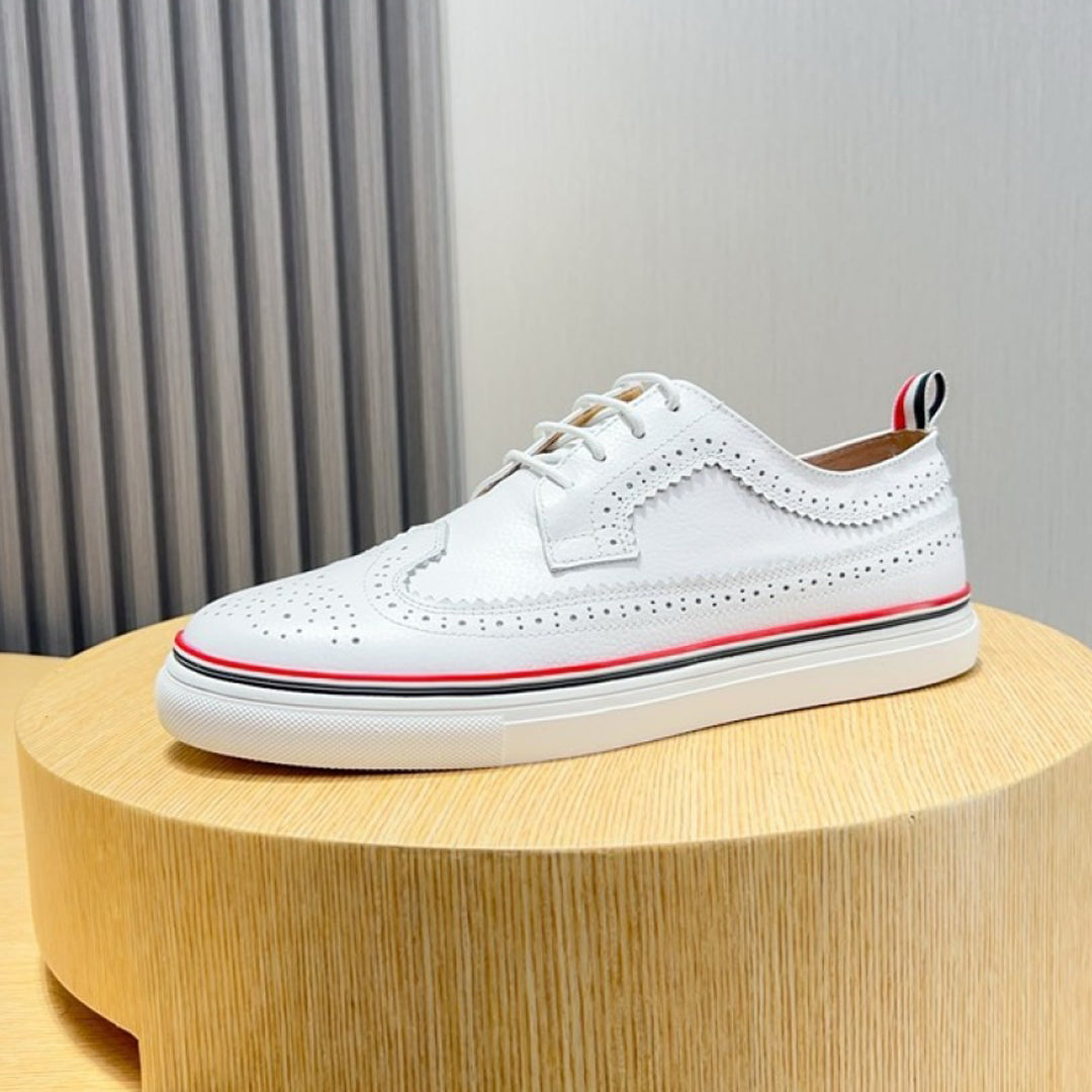 Thom Browne Men's Leather Sneakers