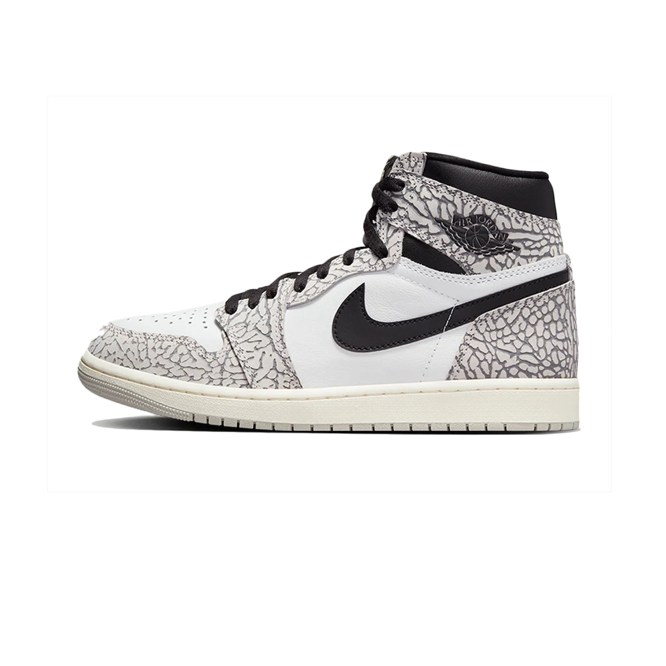 Air Jordan 1 High Retro OG 'White Cement' - White Cement