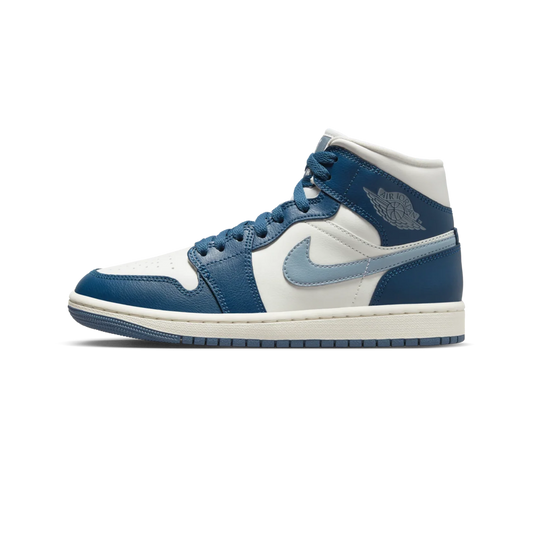 Air Jordan 1 Mid 'Blue Ozone' (Women's) - Blue Ozone
