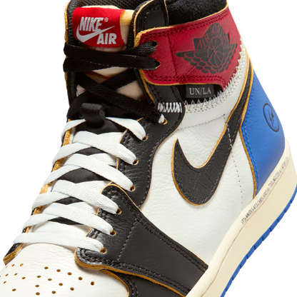 Air Jordan 1 Retro High OG SP Fragment x Union LA Varsity 'Red Sport Royal' - Red Sport Royal - image 7