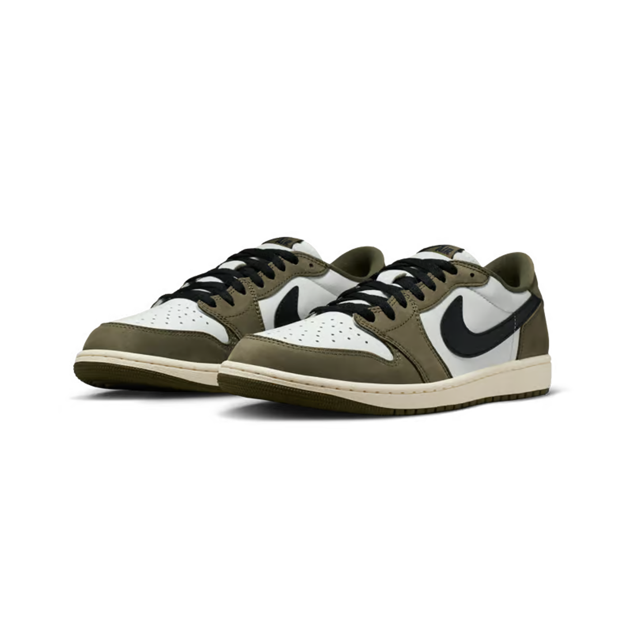 Air Jordan 1 Retro Low OG 'Medium Olive' - Medium Olive - image 2