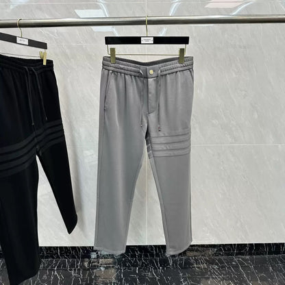 Thom Browne Men's Plaid Trousers