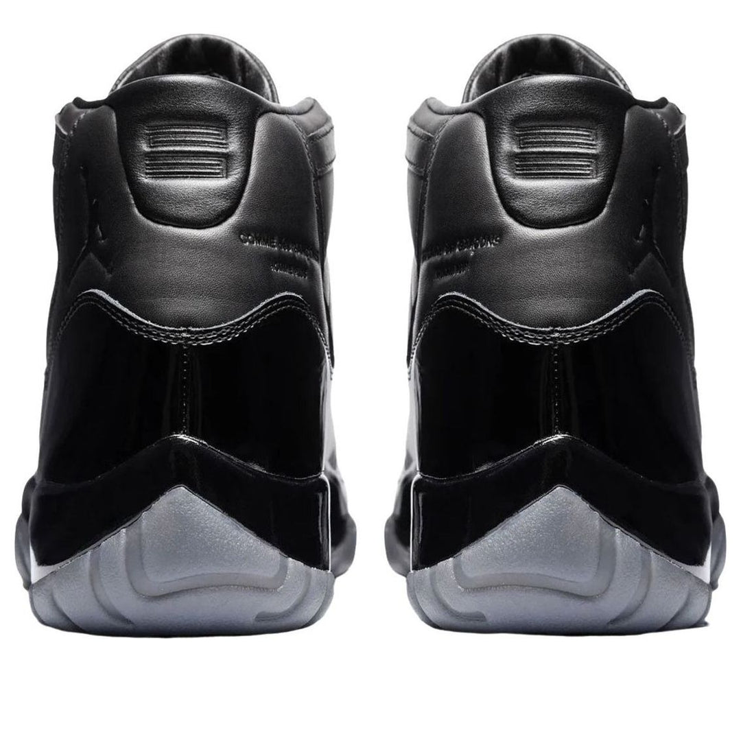 Air Jordan 11 x Comme Des Garçons 'Triple Black' IV7639-001 - 4