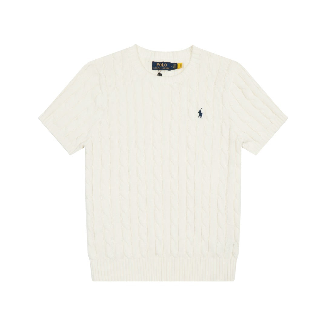 Ralph Lauren Women‘s Crewneck Knit T-shirt