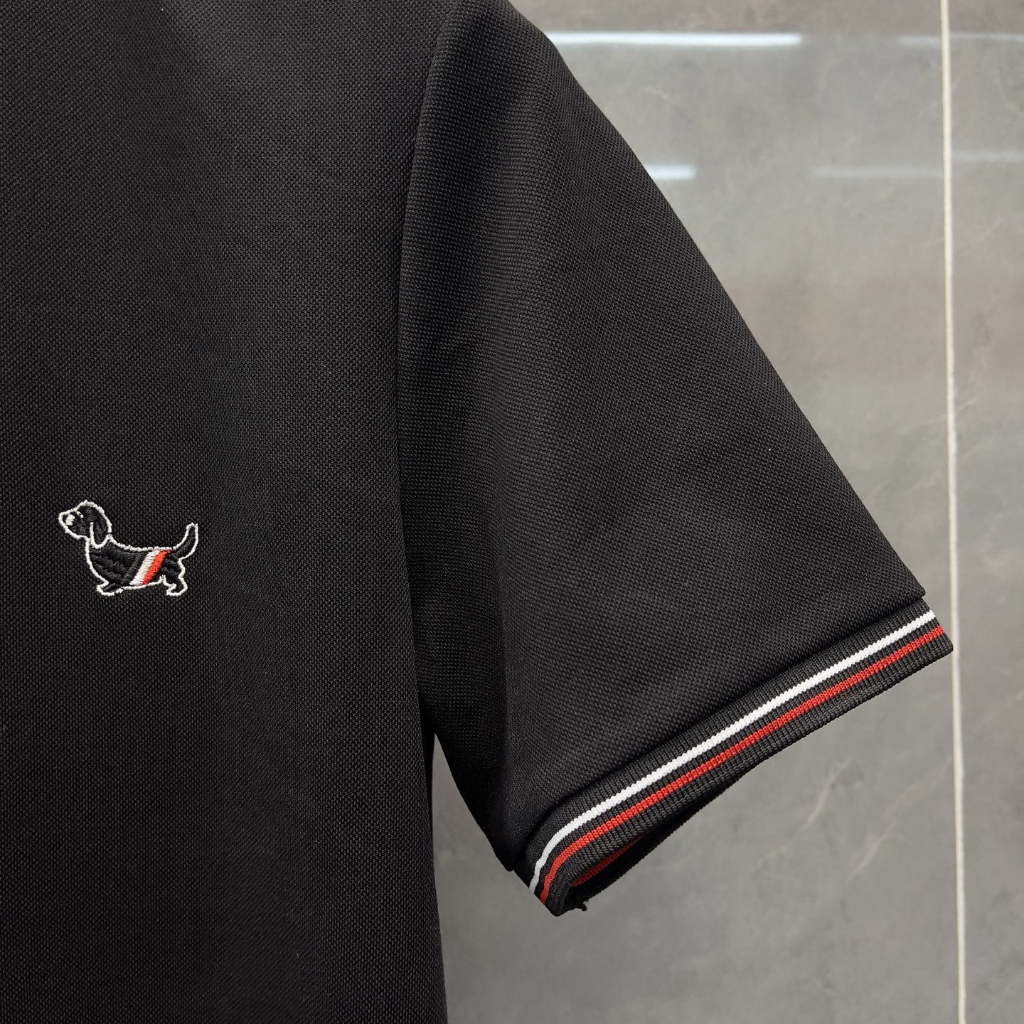 Thom Browne Men Color Bars T-shirts