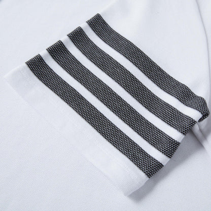 Thom Browne Men's Signature Tricolor Stripe T-Shirt