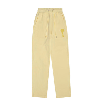 2026 AMI PARIS Straight leg sweatpants