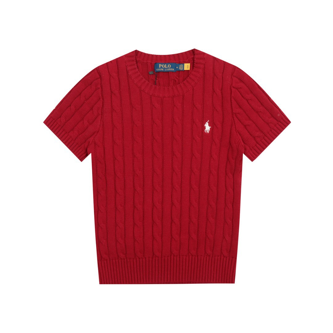 Ralph Lauren Women‘s Crewneck Knit T-shirt