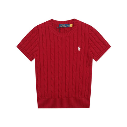 Ralph Lauren Women‘s Crewneck Knit T-shirt