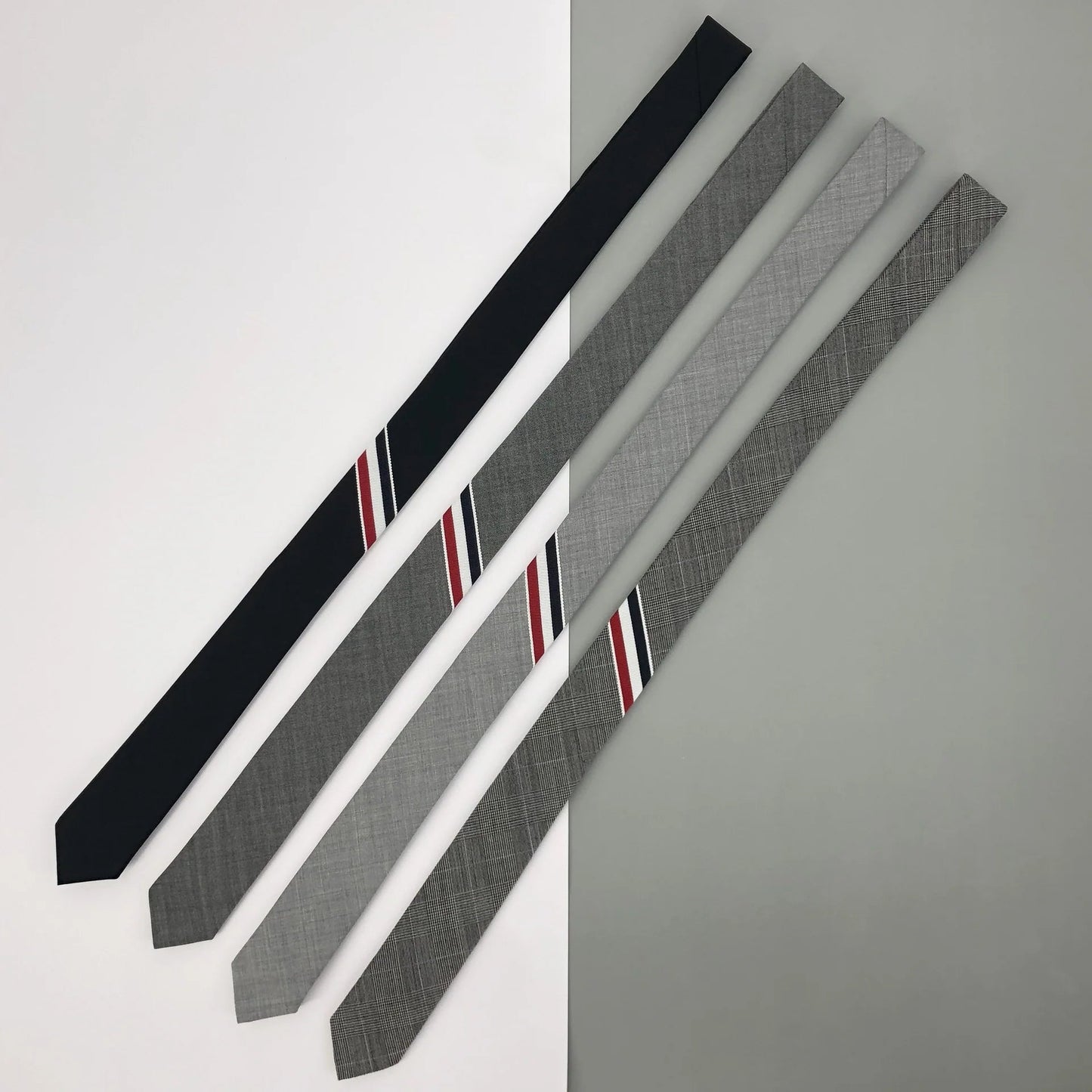 Thom Browne Personality Thin Variation Tie