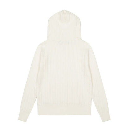 Ralph Lauren Women‘s Cable Knit Cotton Hoodie Jacket