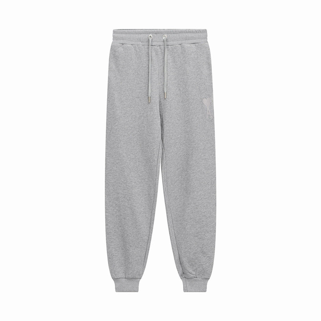 2026 AMI PARIS Straight leg sweatpants